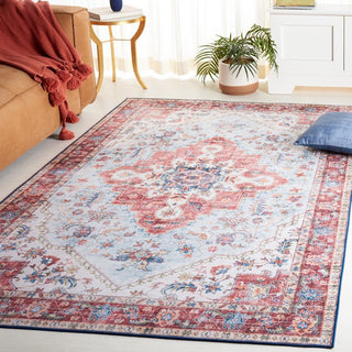 Safavieh Tucson TSN148 Red / Blue Machine Washable Area Rug