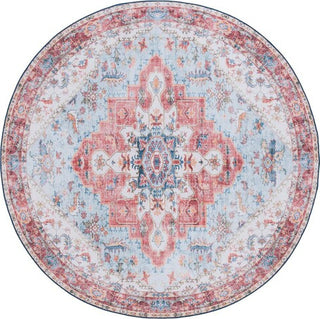 Safavieh Tucson TSN148 Red / Blue Machine Washable Area Rug