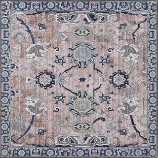 Safavieh Tucson TSN149 Light Blue / Navy Machine Washable Area Rug