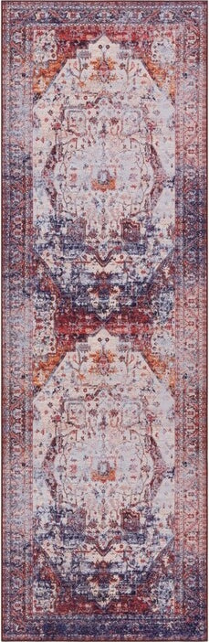 Safavieh Tucson TSN151 Beige / Red Machine Washable Area Rug