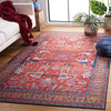 Safavieh Tucson TSN152 Rust / Navy Machine Washable Area Rug