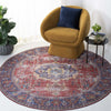 Safavieh Tucson TSN161 Red / Navy Machine Washable Area Rug