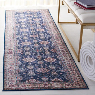 Safavieh Tucson TSN162 Navy / Beige Machine Washable Area Rug