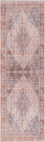 Safavieh Tucson TSN166 Beige / Rust Machine Washable Area Rug