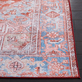 Safavieh Tucson TSN167 Rust / Blue Machine Washable Area Rug