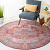 Safavieh Tucson TSN167 Rust / Blue Machine Washable Area Rug