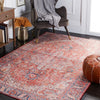 Safavieh Tucson TSN168 Rust / Navy Machine Washable Area Rug