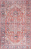 Safavieh Tucson TSN168 Rust / Navy Machine Washable Area Rug