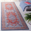 Safavieh Tucson TSN171 Rust / Blue Machine Washable Area Rug