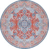 Safavieh Tucson TSN171 Rust / Blue Machine Washable Area Rug