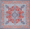 Safavieh Tucson TSN171 Rust / Blue Machine Washable Area Rug