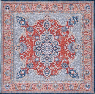 Safavieh Tucson TSN171 Rust / Blue Machine Washable Area Rug