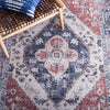 Safavieh Tucson TSN172 Rust / Navy Machine Washable Area Rug