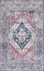 Safavieh Tucson TSN172 Rust / Navy Machine Washable Area Rug