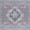 Safavieh Tucson TSN172 Rust / Navy Machine Washable Area Rug