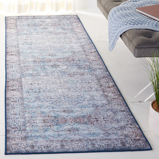 Safavieh Tucson TSN173 Aqua / Pink Machine Washable Area Rug