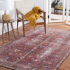 Safavieh Tucson TSN174 Red / Beige Machine Washable Area Rug