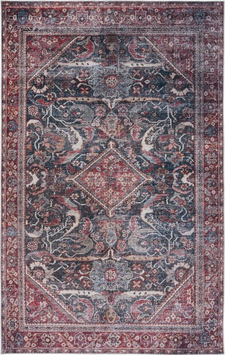 Safavieh Tucson TSN175 Dark Green / Rust Machine Washable Area Rug