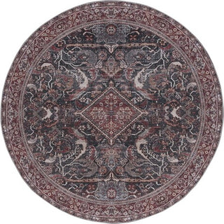 Safavieh Tucson TSN175 Dark Green / Rust Machine Washable Area Rug