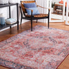 Safavieh Tucson TSN177 Rust / Navy Machine Washable Area Rug