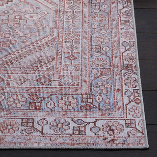 Safavieh Tucson TSN180 Grey / Rust Machine Washable Area Rug