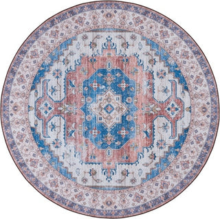 Safavieh Tucson TSN181 Beige / Blue Machine Washable Area Rug