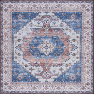 Safavieh Tucson TSN181 Beige / Blue Machine Washable Area Rug