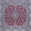 Safavieh Tucson TSN182 Red / Navy Machine Washable Area Rug