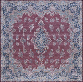 Safavieh Tucson TSN182 Red / Navy Machine Washable Area Rug