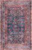 Safavieh Tucson TSN183 Blue / Rust Machine Washable Area Rug