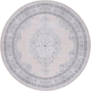 Safavieh Tucson TSN184 Beige / Light Green Machine Washable Round Area Rug