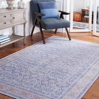 Safavieh Tucson TSN186 Blue / Rust Machine Washable Area Rug