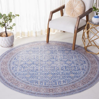 Safavieh Tucson TSN186 Blue / Rust Machine Washable Area Rug