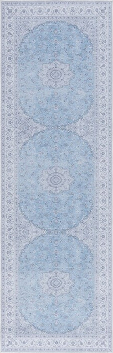 Safavieh Tucson TSN187 Blue / Grey Machine Washable Area Rug