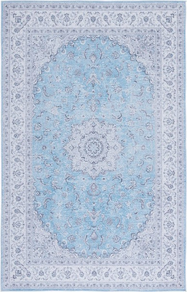 Safavieh Tucson TSN187 Blue / Grey Machine Washable Area Rug