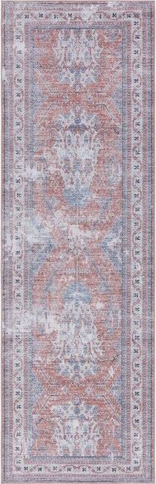 Safavieh Tucson TSN188 Rust / Beige Machine Washable Area Rug