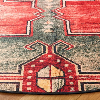 Safavieh Tucson TSN189 Rust / Green Machine Washable Area Rug