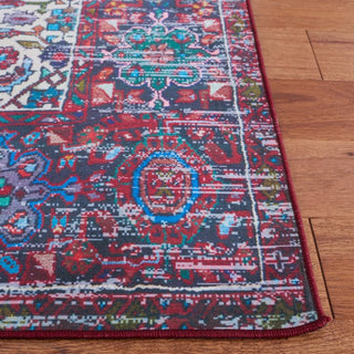 Safavieh Tucson TSN192 Red / Blue Machine Washable Area Rug