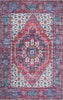 Safavieh Tucson TSN192 Red / Blue Machine Washable Area Rug