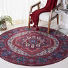 Safavieh Tucson TSN192 Red / Blue Machine Washable Area Rug