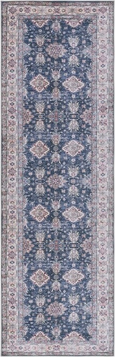 Safavieh Tucson TSN196 Navy / Beige Machine Washable Area Rug