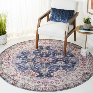 Safavieh Tucson TSN196 Navy / Beige Machine Washable Area Rug