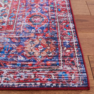 Safavieh Tucson TSN198 Red / Blue Machine Washable Area Rug