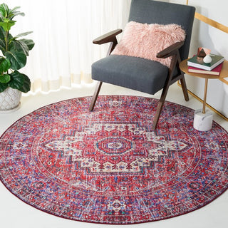 Safavieh Tucson TSN198 Red / Blue Machine Washable Area Rug