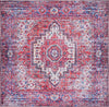 Safavieh Tucson TSN198 Red / Blue Machine Washable Area Rug