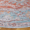 Safavieh Tucson TSN908 Turquoise / Rust Machine Washable Area Rug