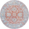 Safavieh Tucson TSN908 Turquoise / Rust Machine Washable Area Rug