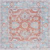 Safavieh Tucson TSN908 Turquoise / Rust Machine Washable Area Rug