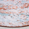 Safavieh Tucson TSN928 Turquoise / Rust Machine Washable Area Rug