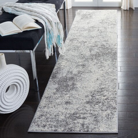 Safavieh Tulum TUL209B Ivory / Grey Area Rug Room Scene Feature